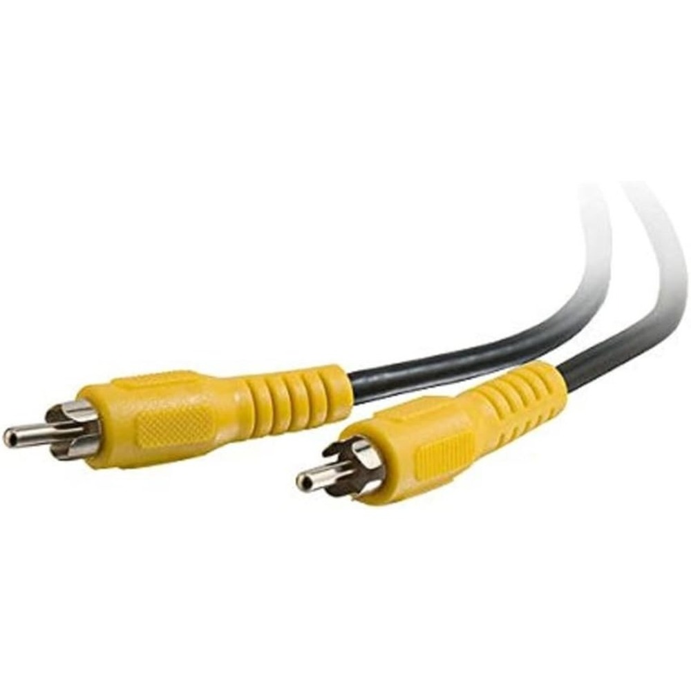 RCA Composite Video Cable Yellow Male to Male Coaxial Cord for TV DVD VCR